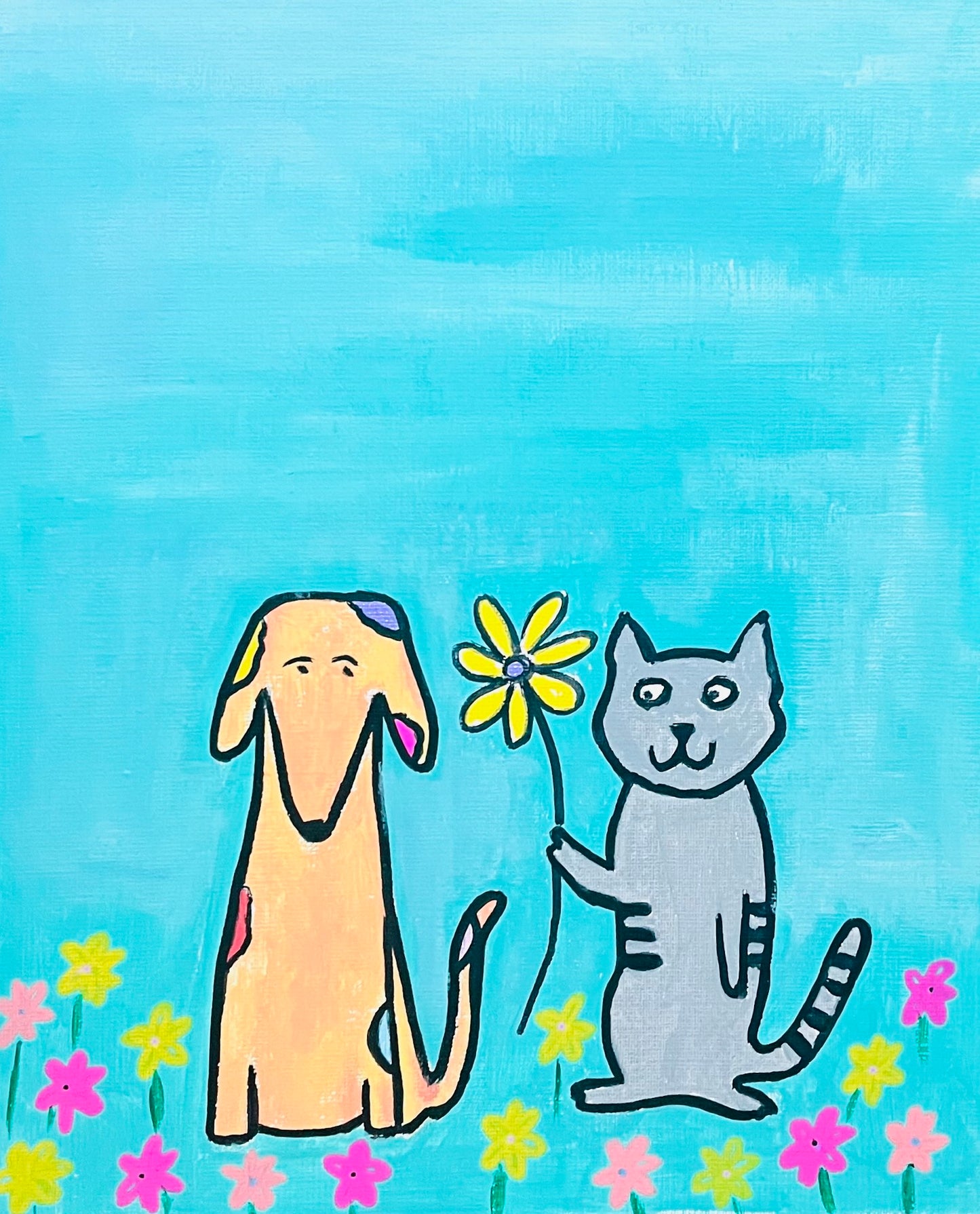 Dog and Cat Friends, Maybe?