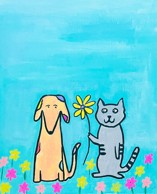 Dog and Cat Friends, Maybe?